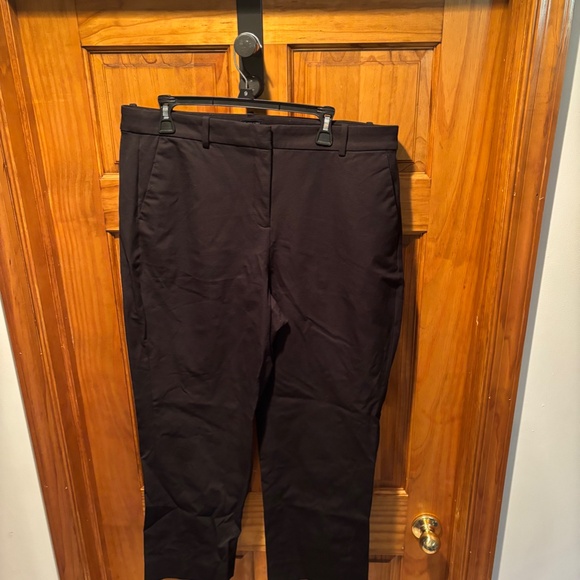 J. Crew Factory Kallie Straight Leg Pants in Black Size 16 - Picture 2 of 7